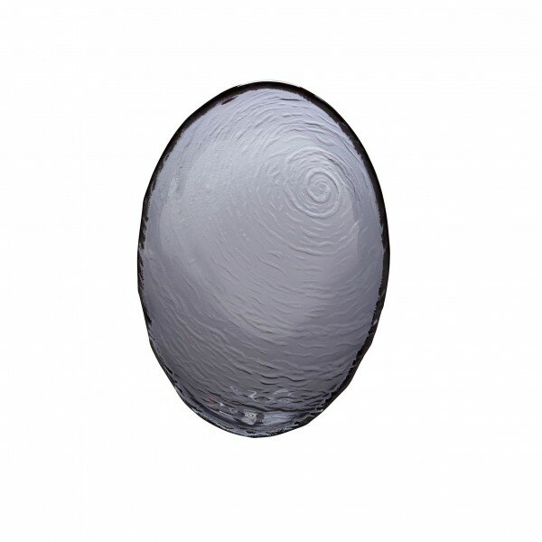 Steelite Schale oval, Scape 30 cm, Glas Smoked