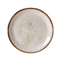 Craft White Plate Coupe 25.3cm 10"