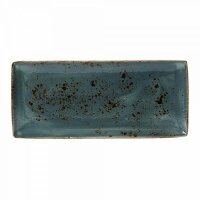Steelite Platte Rechteckig 37 x 16,5 cm Craft Blue