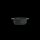 Minitopf rund mit Griffen BLACK GRANIT, 14,6x11,4x4,5 cm, 32,5 cl
