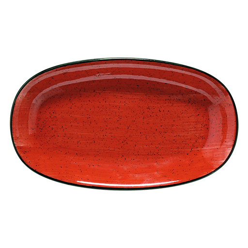 Aura Passion Gourmet Oval plate 34x19cm