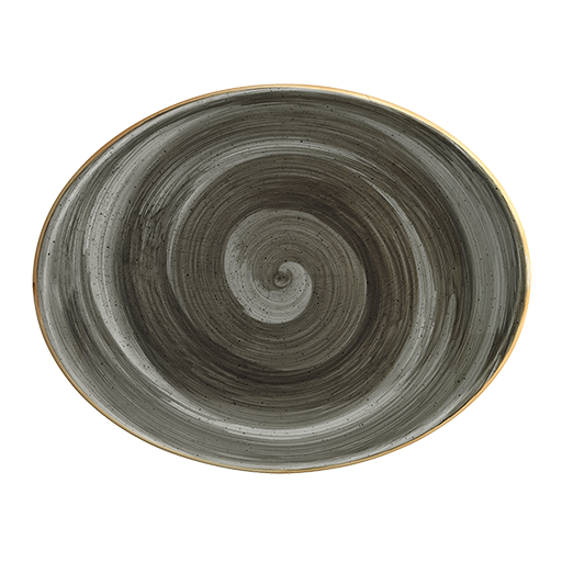 Aura Space Moove Platte oval 31x24cm
