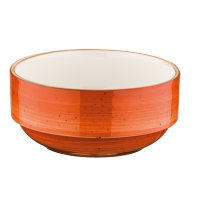 Aura Terracotta Banquet Stackable bowl 14cm