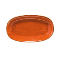 Aura Terracotta Gourmet Oval plate 19x11cm